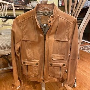 Banana Republic womens leather jacket